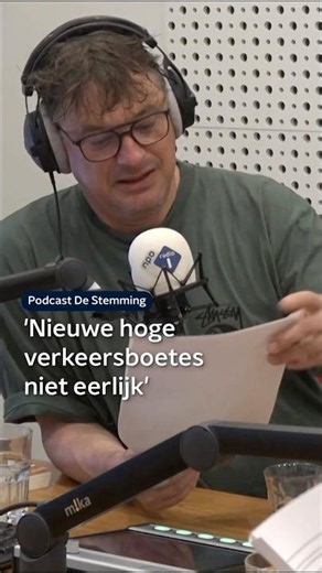 'Nieuwe hoge verkeersboetes niet eerlijk' | De Stemming | NPO Radio 1