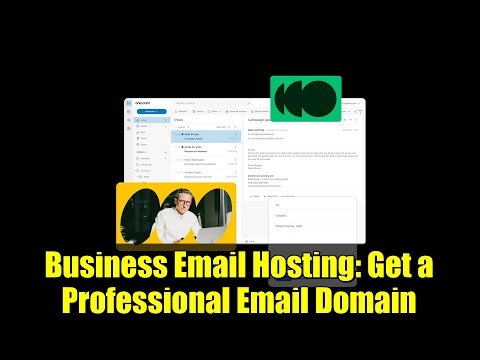 Business Email Hosting: Get a Professional Email Domain