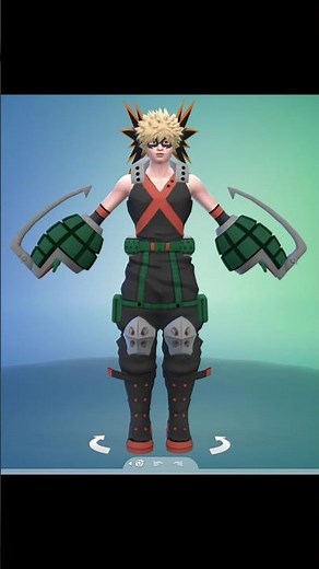 Katsuki Bakugo | My Hero Academia | Sims 4 |