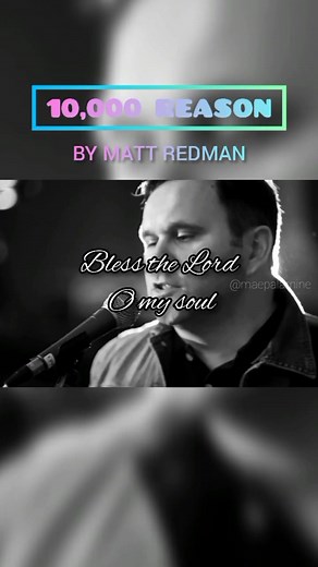 Top Worship Song: 10,000 Reasons (Bless the Lord) by Matt Redman