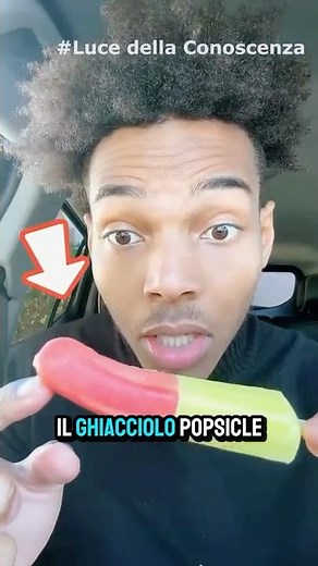 Non crederai a come è nato il ghiacciolo Popsicle! 😲 #shorts #viral