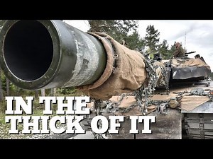 FIRST Video of Leopard 2 Tank in Action in Ukraine