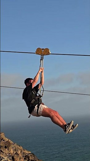 Close Your Eyes 💚 ZIPLINE CABO VERDE 💚 CAPE VERDE SAL