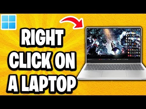 How To Right Click On A Laptop