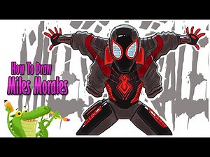 How to draw Miles Morales 2020 Hi Tech Suit