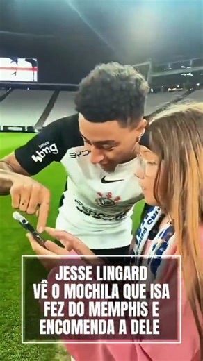 LINGARD PEDE MOCHILA PERSONALIZADA PRA GAROTA QUE FEZ DO MEMPHIS Corinthians