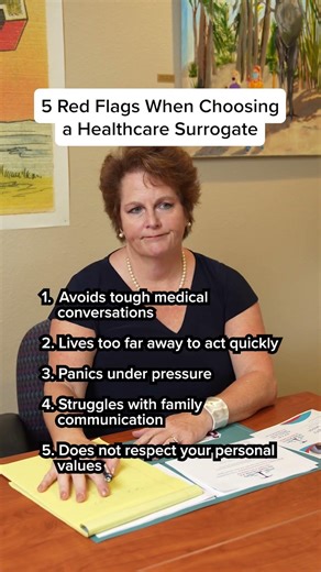 Top 5 Red Flags When Selecting A Healthcare Surrogate