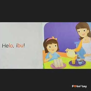 (Set1 book1)Malaysia Language Preschool Siri Mudah Baca Set1 Buku2 bahasa melayu
