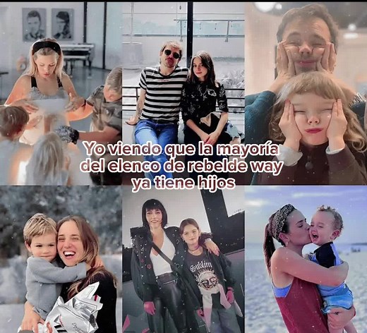 La felicidad de la familia en Rebelde Way