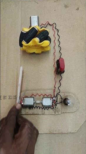 make mini homemade powerful generator and unlimited electricity generate_Dc Motor