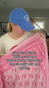 You’ll never convince me that this tablecloth wasn’t meant to be a dress 🤷‍♀️ #thriftstorefinds #slowfashion #sewing #upcycledfashion #thriftflip | Poppy Lu