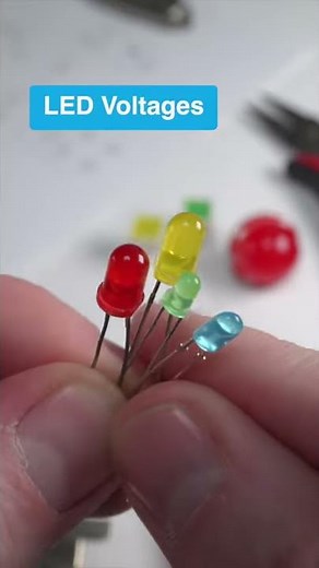 LED voltages - Collin's Lab Notes #adafruit #collinslabnotes
