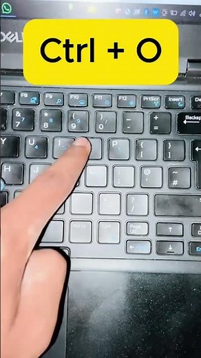 How to open a file using shortcut key 💻Simple & fast method ⚡ #ClickSmart #KeyboardShortcuts