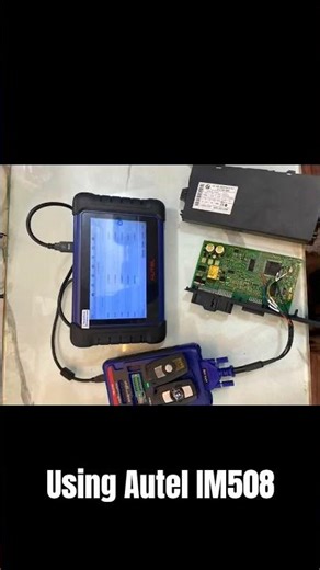 BMW CAS3 Programming using Autel IM508 #automobile #programming