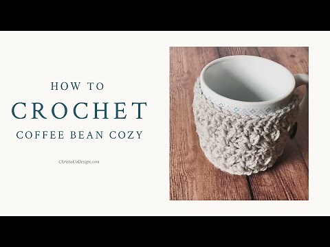 Crochet a Cup Cozy | Mug Cozy Crochet Tutorial | How to Crochet Cup Cozy Pattern | Coffee Mug Cozy