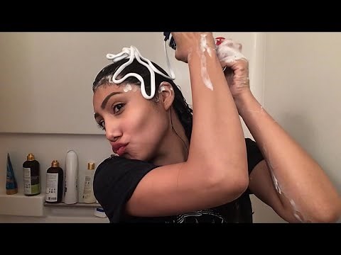 ASMR| Shaving Cream and Shampoo On My Hair 😁