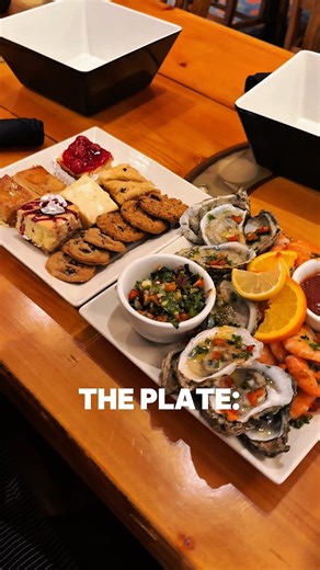 A full plate never looked so good 👏 | Captain George's Seafood Restaurant