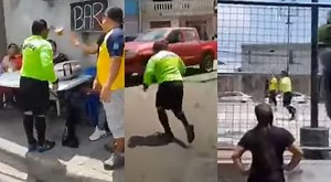 Árbitro amateur fue al “VAR” a revisar jugada polémica y termina tomando cerveza [VIDEO]