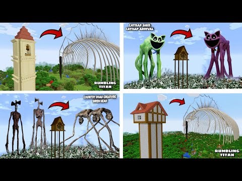 I FOUND RUMBLING TITAN, CLOSAL TITAN ARRIVAL In Minecraft - Gameplay - Coffine Meme