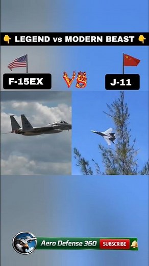 J-11 🇨🇳 vs F-15EX 🇺🇸 | Chinese Flanker vs American Eagle 🔥✈️