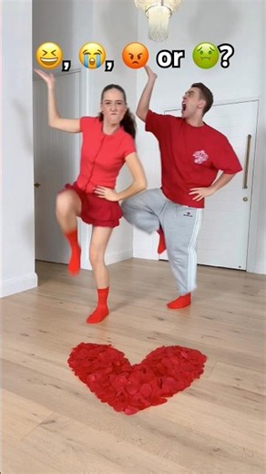 Fast 🆚 Slow Dance 🫢 Which emotion do you pick? #dance #funny #couple