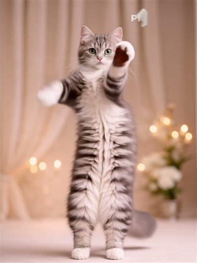 The Funniest dancing cat you'll ever see