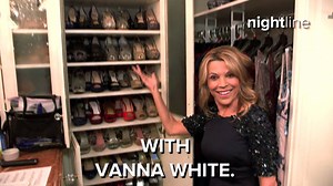 Nightline goes behind the scenes at Wheel of Fortune with Vanna White to celebrate 35 years on the air. Tune into Nightline tonight at 12:35am e/t for the full story. | Nightline