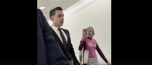 EXCLUSIVE: Josh Hawley Gives Code Pink Activist A Taste Of Her Own Medicine