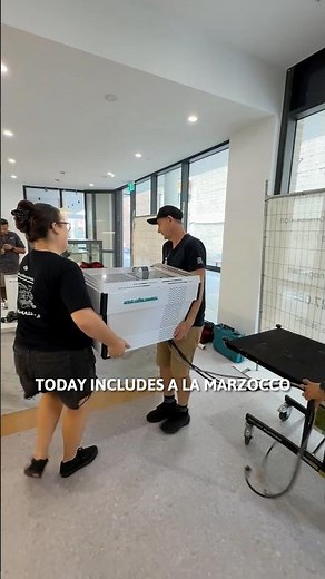 Installing a La Marzocco Espresso Machine into an exciting new cafe opening soon in Coffs Harbour ☕️