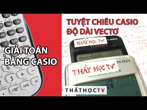 Cách Bấm Casio Độ Dài Vectơ Casio 570 Casio 580