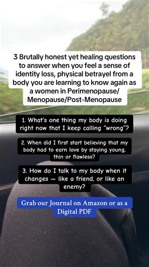 The Embracing Change journal is ideally made for the woman transitioning into Perimenopause/ Menopause/ Post Menopause. It’s your safe space you are allowed to confront -> understand -> release -> self-acceptance with the woman you used to be and the woman you’re becoming. #selfreflection #healingtok #authenticallyme #midlifewomen #SelfImprovement #selfworthjourney #midlifeempowerment #createyourlife #beingvulnerable #womenwhorise | Brendah Gichobi