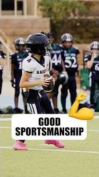 🤝 GOOD SPORTSMANSHIP 🫡 #football #micdup #quarterback #youthfootball #youthsports #sports