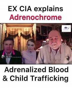 Ex CIA agent Robert David Steele explains Adrenochome & child trafficking