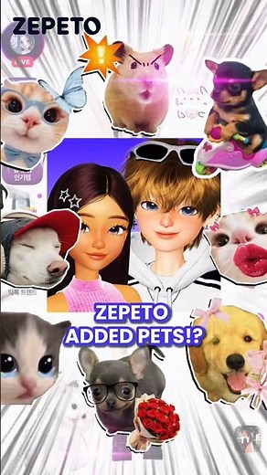 Pets just dropped on ZEPETO! 👀 Grab your own pets FREE for 9 days only! 🐱 But wait—there’s a twist‼️