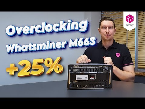 Overclocking Whatsminer M66S