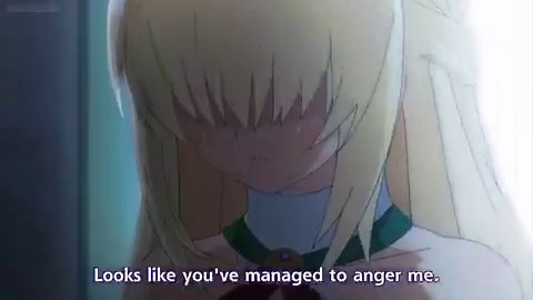 Nice(?) way to manifest her anger