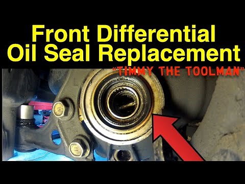 Front Differential Axle Seal Replacement (Toyota 100 Series Land Cruiser & Lexus LX470)