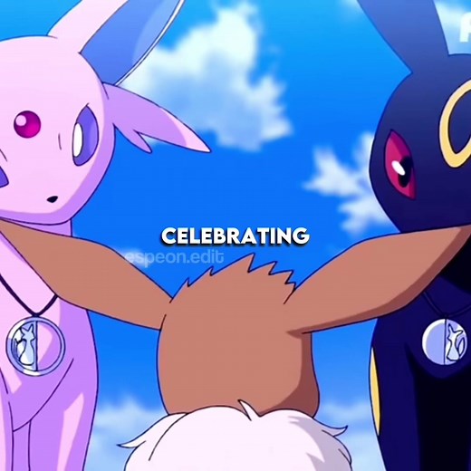 Magical Pokemon Espeon and Umbreon Edit