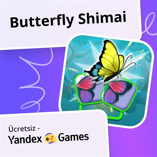 Butterfly Shimai - oynayın Yandex Games üzerinde ücretsiz çevrimiçi