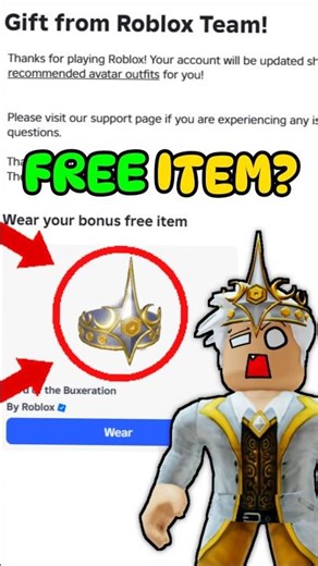 GET THIS FREE CROWN NOW! (HOW TO GET LORD OF THE BUXERATION) #roblox #shorts
