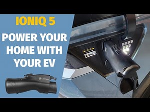 Power your home with Lectron V2L - 2022 IONIQ 5