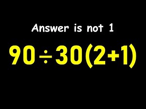 This Simple Math Problem Will Surprise You!