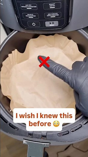 The Biggest Air Fryer Parchment Paper Mistake