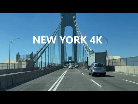 4K New York - Driving tour from Brooklyn to Staten Island