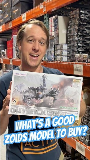 What’s a good ZOIDS model to buy? There’s something for everyone! #usagundam #zoids