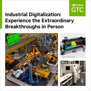 11 reactions | Join industry leaders spanning automotive, #robotics, and #semiconductors at #GTC24. Witness the latest #AI-powered industrial technologies driving new levels of innovation, automation, and efficiency across industrial workflows. Virtual registration is free. https://nvda.ws/3VdPf0r | NVIDIA Asia Pacific | Facebook