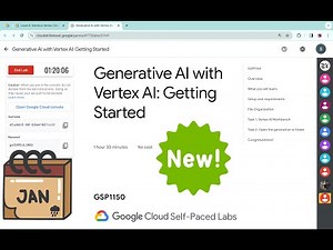 [2024] Generative AI with Vertex AI: Getting Started || #qwiklabs || #GSP1150 | [With Explanation🗣️]
