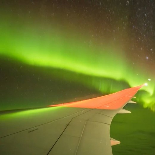 A time-lapse video captured earlier this month aboard a plane shows the aurora australis, also known as the southern lights, over New Zealand. The charter flight, called “the Flight of the Lights,” takes passengers from the New Zealand City of Christchurch down to the Antarctic Circle before looping back. | TIME