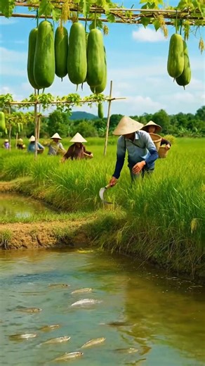 Triple Profit Farming in Bangladesh | Rice, Fish & Vegetable Integrated Farming