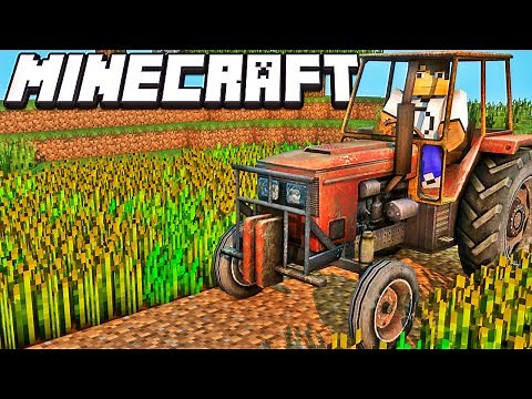 Minecraft Mods: Agricultura (Tratores, Implementos) - Extended Farming Mod
